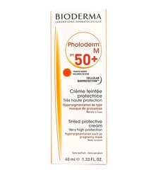 Päikesekaitsekreem näole Bioderma Photoderm M 50+ 40 ml hind ja info | Päikesekreemid | kaup24.ee