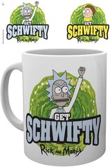 Rick and Morty - Mug 320 ml Get Schwifty цена и информация | Атрибутика для игроков | kaup24.ee