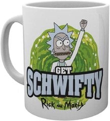 Rick and Morty - Mug 320 ml Get Schwifty цена и информация | Атрибутика для игроков | kaup24.ee