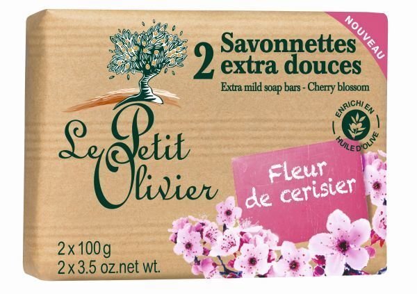 Seep Le Petit Olivier Extra Cherry Blossom 2 x 100 g цена и информация | Seebid | kaup24.ee