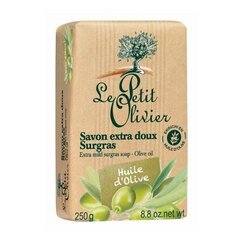 Мыло Le Petit Olivier Extra Mild Surgras Olive Oil 250 г цена и информация | Мыло | kaup24.ee