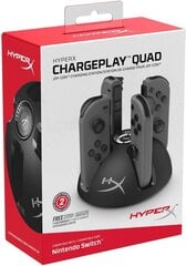 Nintendo Switchi laadimisjaam HyperX ChargePlay Quad USB hind ja info | Mobiiltelefonide laadijad | kaup24.ee