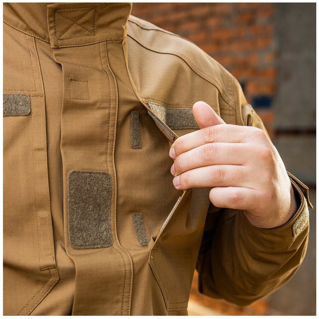 Meeste vormijakk M-Tac Patrol Flex Uniform, Coyote Brown цена и информация | Meeste joped | kaup24.ee