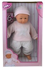 Кукла с 6 звуками Happy People 50308, 40 см цена и информация | Игрушки для девочек | kaup24.ee