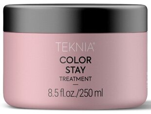 Kreem värvitud juustele Lakme Teknia Color Stay Treatment 250 ml hind ja info | Maskid, õlid, seerumid | kaup24.ee