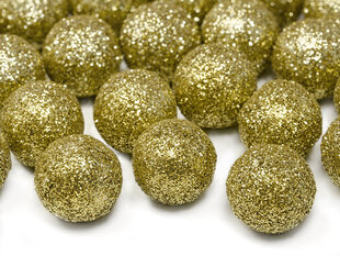 Декорация Ball gold 2см (1 упак / 25 шт.) цена и информация | Гудки для вечеринки Clown Face (4шт.) | kaup24.ee