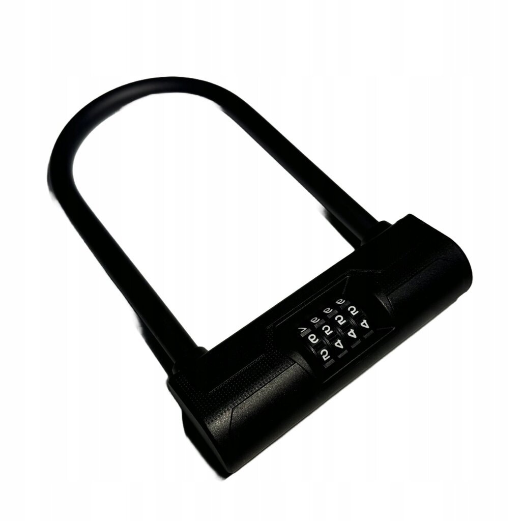 Jalgratta lukk Gerda Ultra 245/153C U-lock, 14x24,5 mm must hind ja info | Rattalukud | kaup24.ee