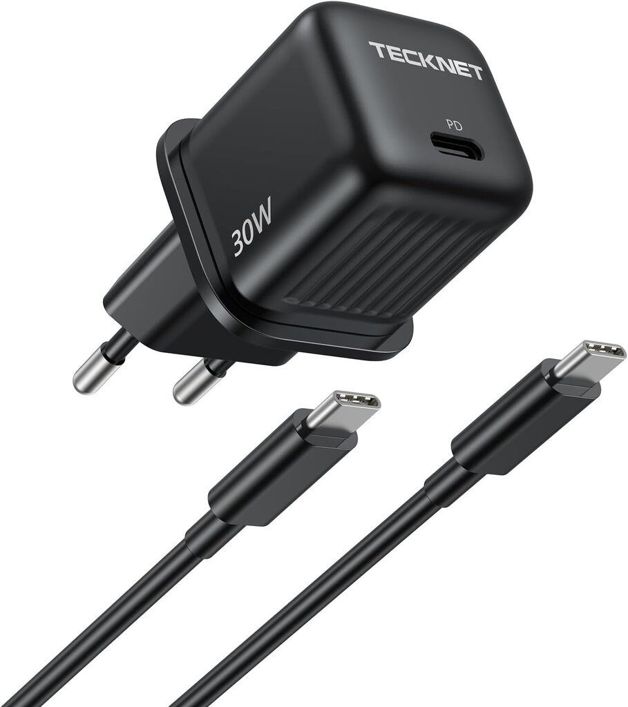 TECKNET 30W USB C laadija hind ja info | Mobiiltelefonide laadijad | kaup24.ee