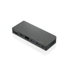 Lenovo Powered USB-C Travel Hub Ethernet hind ja info | Lenovo Arvutite lisaseadmed | kaup24.ee