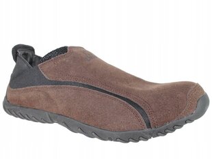 CAMPUS Naiste TRAINERS LADY pruunid nahast slip-on poolkingad hind ja info | Naiste saapad | kaup24.ee