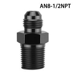 AN4 AN6 AN8 AN10 AN12 To 1/8 1/4 3/8 1/2 3/4 NPT õlijahutusega adapter universaalne sirge kütusevooliku adapteri toru keermeliitmik цена и информация | Дополнительные принадлежности | kaup24.ee