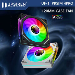 UF-1 PRISM 4 PRO arvuti šassii ventilaator 12cm ARGB 4 Pin PWM vaikne jahutusventilaator 12V suur õhuhulk 45.2CFM/600-1500RPM цена и информация | Дополнительные принадлежности | kaup24.ee