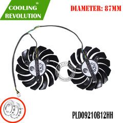 87MM PLD09210B12HH 4 Pin graafikakaardi ventilaator MSI ARMOR RX470 RX 480 RX570 RX580 graafika videokaardi jahutusventilaatoritele цена и информация | Дополнительные принадлежности | kaup24.ee