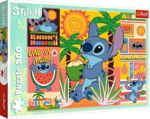 Puzzle Holidays koos Stitch Wakacje Ze Stitchem Trefl 8+ цена и информация | Пазлы | kaup24.ee