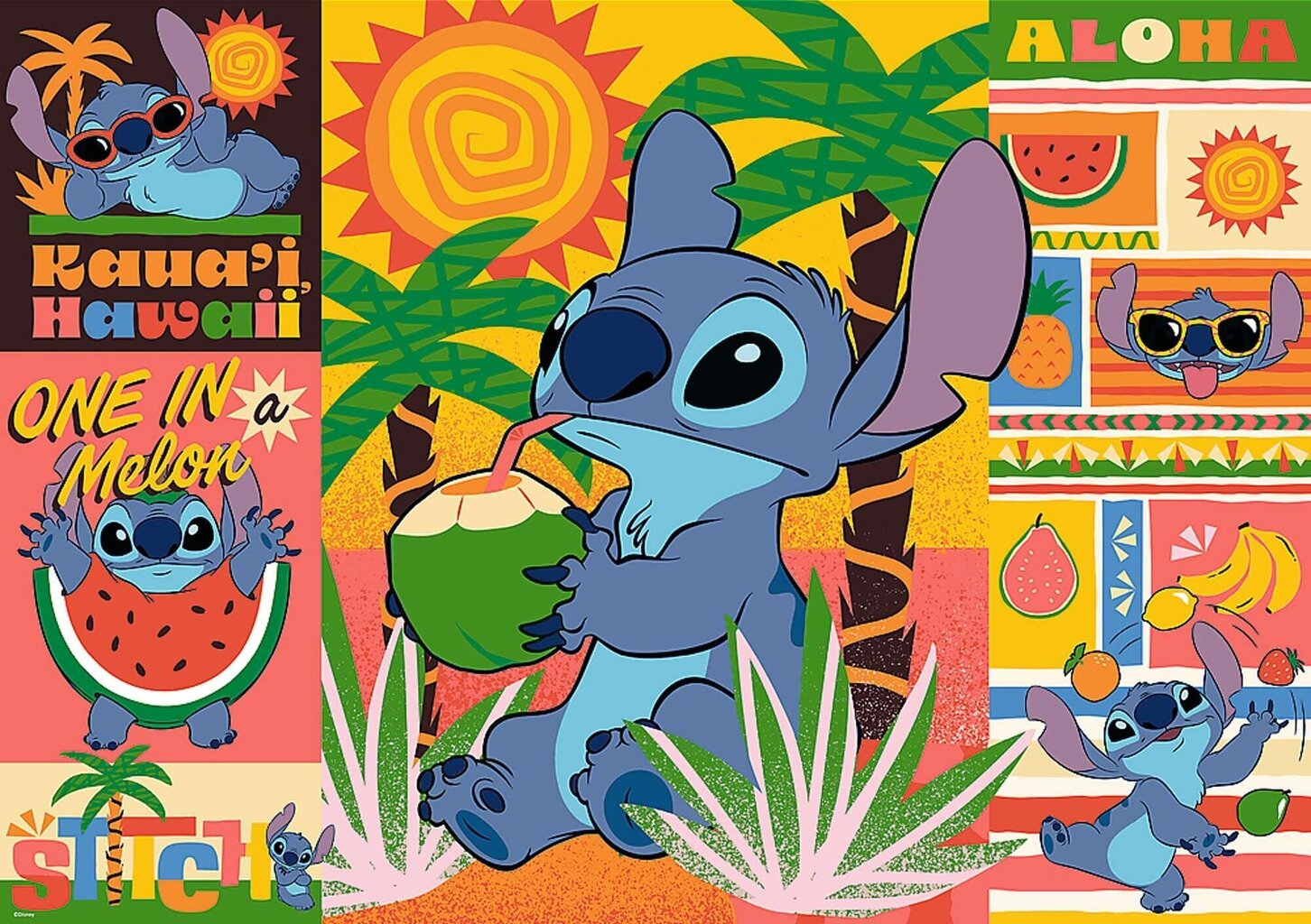 Puzzle Holidays koos Stitch Wakacje Ze Stitchem Trefl 8+ hind ja info | Pusled | kaup24.ee