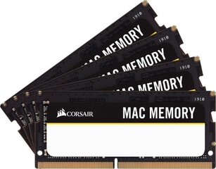 memory SO D4 2666 32 Гб С18 Corsair MAC K4 цена и информация | Оперативная память (RAM) | kaup24.ee