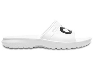 Женские шлепанцы CROCS CLASSIC GRAPHIC SLIDE белые цена и информация | Шлепанцы, тапочки для женщин | kaup24.ee