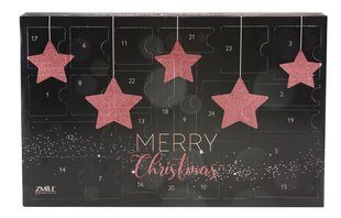 Advendikalender - kosmeetikakomplekt Zmile Cosmetics Sparkling Stars Rosegold hind ja info | Huulepulgad, -läiked, -palsamid, vaseliin | kaup24.ee