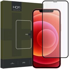 HOFI FULL PRO+ KARASTATUD KLAASIST IPHONE 12/12 PRO MUST hind ja info | Ekraani kaitsekiled | kaup24.ee