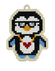 Wizardi Wood. Arctic Penguin WDP357 hind ja info | Teemantmaalid, teemanttikandid | kaup24.ee