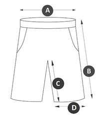 MEESPÜHAD 4F 4FWSS24UBDSM085-62N ujumispüksid rannasortsid XL hind ja info | Meeste lühikesed püksid | kaup24.ee