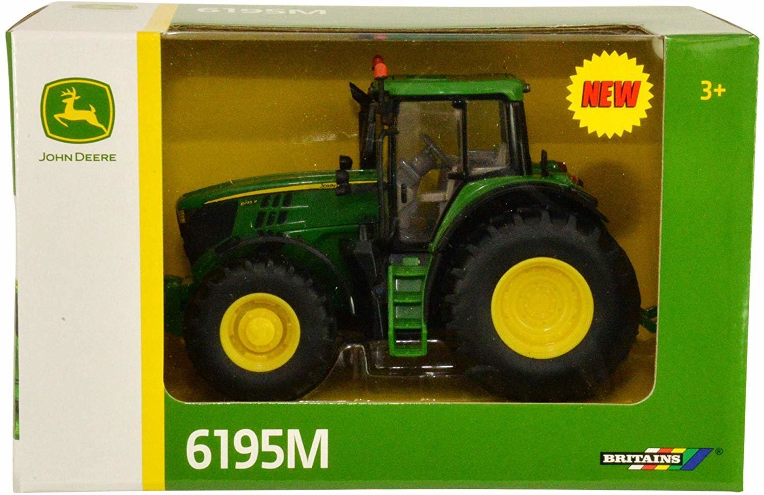 Traktor John Deer Tomy Britains Tractor 6195M 338 цена и информация | Poiste mänguasjad | kaup24.ee