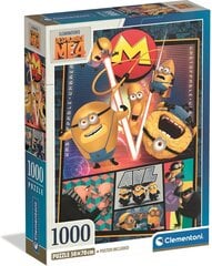 Pusle koos alusega Clementoni Despicable Me 4, 1000 tk hind ja info | Pusled | kaup24.ee