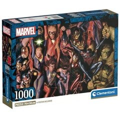 Пазл Clementoni Marvel, 1000 д. цена и информация | Пазлы | kaup24.ee