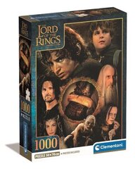 Пазл Clementoni The Lord of the Rings, 1000 д. цена и информация | Пазлы | kaup24.ee