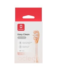 Сменные головки Oclean Ease P1K2 2 шт. Оранжевые цена и информация | Насадки для электрических зубных щеток | kaup24.ee