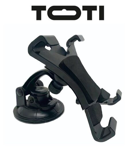 Seek Toti Seek Toti Universal Car Suction Cup Tablet Holder, Black (Black) цена и информация | Mobiiltelefonide hoidjad | kaup24.ee