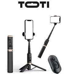 Seek Toti Seek Toti Selfie Stick with Hidden Design Stable Tripod Q12, Black (Black) цена и информация | Держатели для телефонов | kaup24.ee