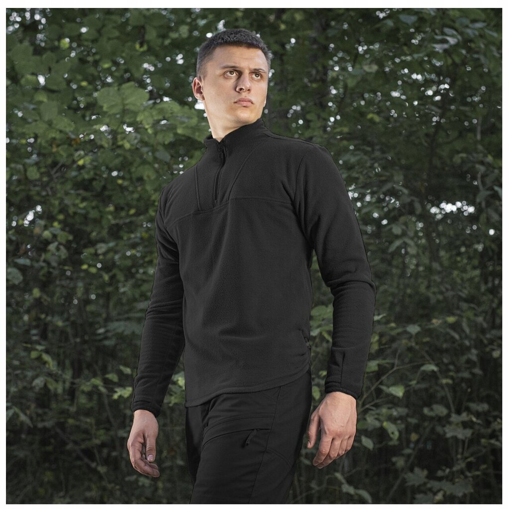 Meeste polaarkampsun M-Tac Delta Fleece, Must hind ja info | Meeste pusad | kaup24.ee