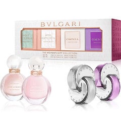 Parfüümikomplekt Bvlgari Mini Set naistele: parfüümvesi EDP, 5 ml + tualettvesi EDT, 3x5 ml hind ja info | Naiste parfüümid | kaup24.ee