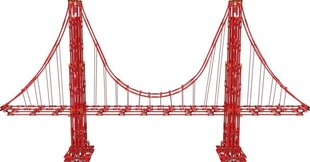 Sillaehituskomplekt K'NEX Golden Gate, 1536 tk hind ja info | Klotsid ja konstruktorid | kaup24.ee