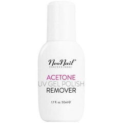 Жидкость для снятия лака NeoNail Acetone UV Gel Polish Remover, 50 мл цена и информация | Лаки для ногтей, укрепители для ногтей | kaup24.ee