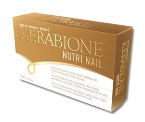 Küünte ja küünenaha hooldusvahend Kerabione Nutri Nail Serum For Nails, 8 ml hind ja info | Küünelakid, küünetugevdajad | kaup24.ee