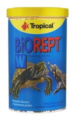 TROPICAL Biorept W - корм для водных черепах - 300 г цена и информация | Корм для экзотических животных | kaup24.ee