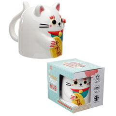 Kruus Maneki Neko, kassikujuline hind ja info | Originaalsed tassid | kaup24.ee