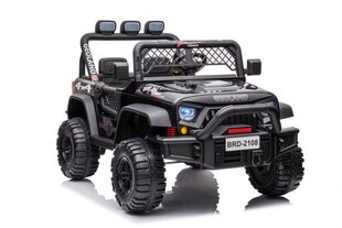 Двухместный электрический джип для детей Geoland BRD-2108 24V 4x4, черный цена и информация | Электромобили для детей | kaup24.ee