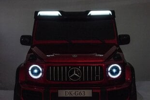 Двухместный электрический джип для детей Mercedes G63 XXL 4x4, 24V, красный цена и информация | Электромобили для детей | kaup24.ee