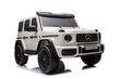 Elektriline Jeep lastele Mercedes G63 XXL 4x4, 24V, valge hind ja info | Laste elektriautod | kaup24.ee