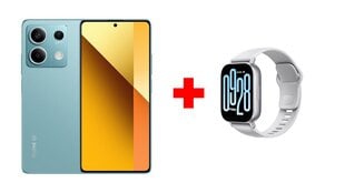 Xiaomi Redmi Note 13 5G 8/256GB Ocean Teal + Xiaomi Redmi Watch 5 Active Matte Silver цена и информация | Мобильные телефоны | kaup24.ee