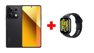 Xiaomi Redmi Note 13 5G 8/256GB Graphite Black + Xiaomi Redmi Watch 5 Active Midnight Black цена и информация | Мобильные телефоны | kaup24.ee