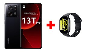 Xiaomi 13T Pro 5G 12/512GB Black + Xiaomi Redmi Watch 5 Active Midnight Black hind ja info | Telefonid | kaup24.ee