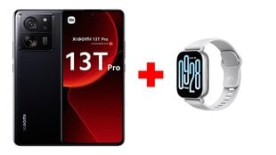 Xiaomi 13T Pro 5G 12/512GB Black + Xiaomi Redmi Watch 5 Active Matte Silver hind ja info | Telefonid | kaup24.ee