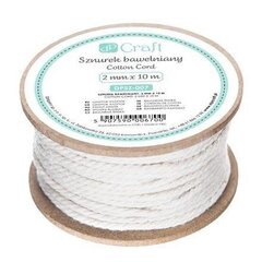 Macrame nöör 2 mm, 10 m. hind ja info | Heegeldamistarvikud | kaup24.ee