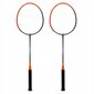 Badmintonikomplekt Nils, 12 tk., must/oranž цена и информация | Sulgpall | kaup24.ee