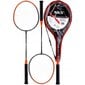 Badmintonikomplekt Nils, 12 tk., must/oranž цена и информация | Sulgpall | kaup24.ee