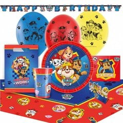 Paw Patrol peokomplekt, 56 tk. hind ja info | Peokaunistused | kaup24.ee